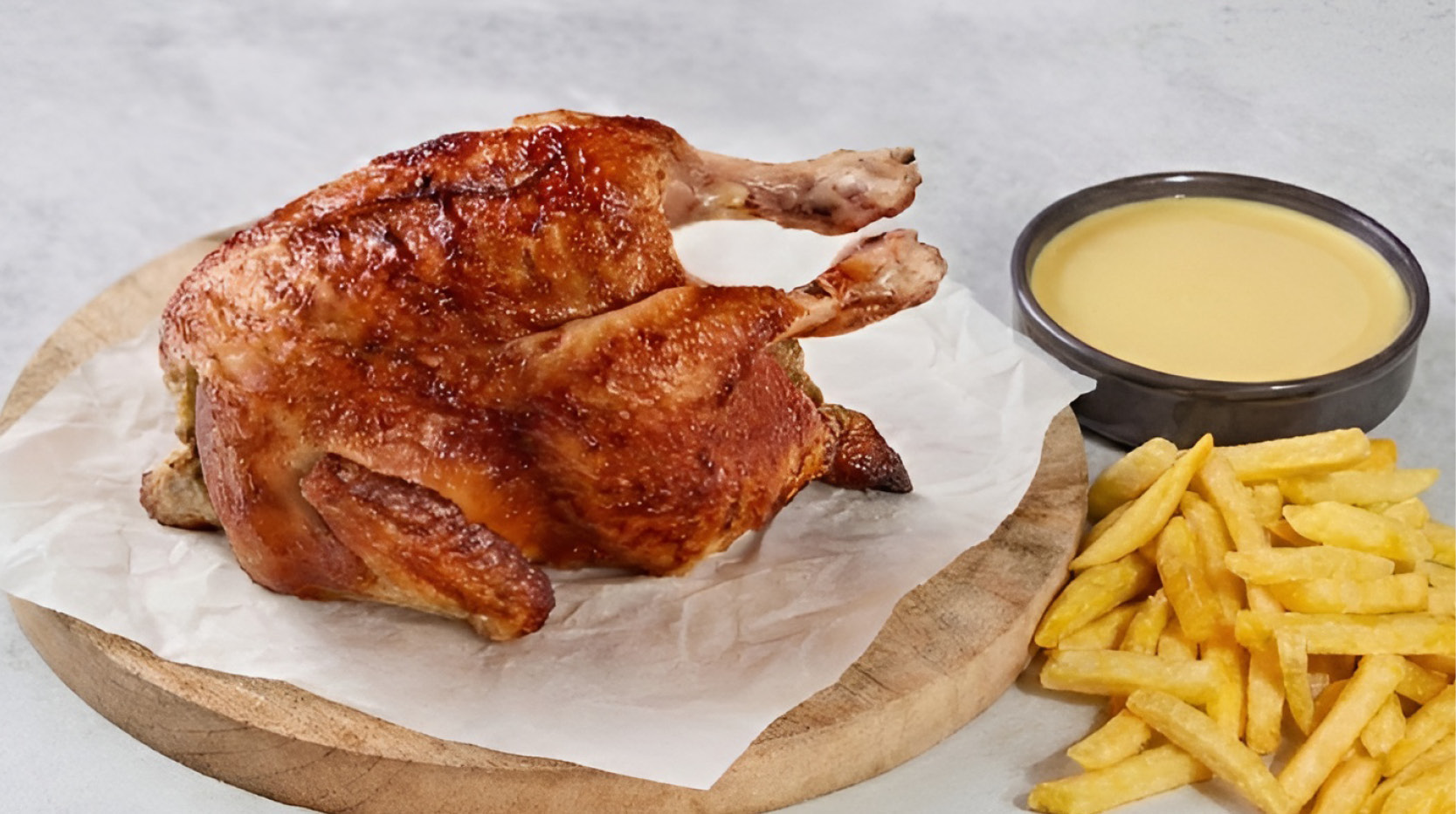 Whole rotisserie Honey mustard